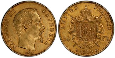 1858-BB 50 Fr Gad-1111 F-547 AU55