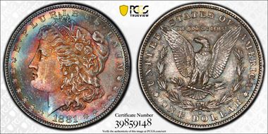 1881-S $1 MS63