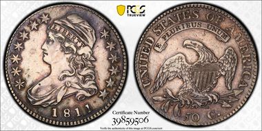 1811 50C Small 8 N1