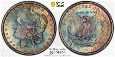 1889 $1 MS64