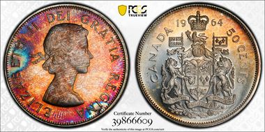 1964 50C MS65