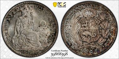 1895-TF 1/2 Din KM-206.2  Ag MS66+