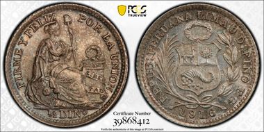 1916-FG 1/2 Din KM-206.2 MS67+