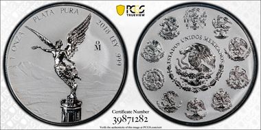 2018-Mo Onza Libertad Rev PR-2pc Silver Set PR70