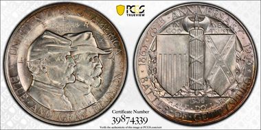 1936 50C Gettysburg MS64