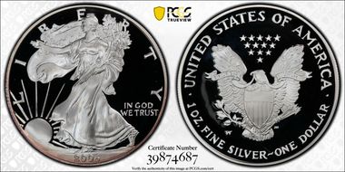 2006-W $1 Eagle-20th Anniversary PR69DCAM