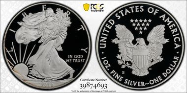 2012-S $1 Silver Eagle  75th Anniversary SF Mint Set PR68DCAM