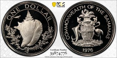 1976-FM $1 Silver PR69DCAM