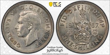1937 Shil S-4083 Scottish Rev AU58