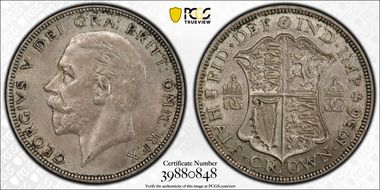 1936 1/2 Cr S-4037 MS62