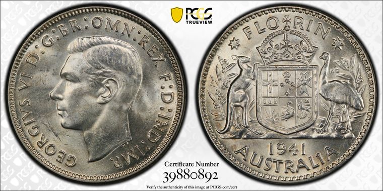 Cert 39880892 - Coin Image