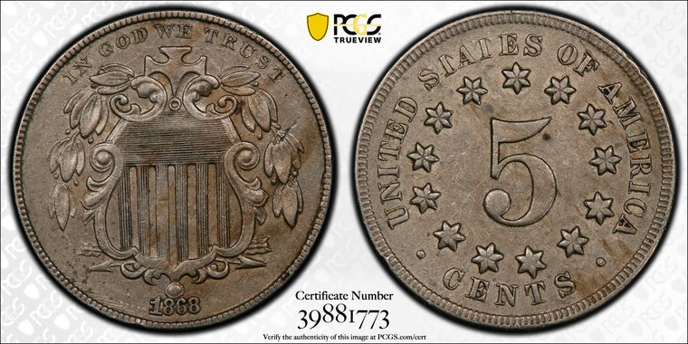 Cert 39881773 - Coin Image