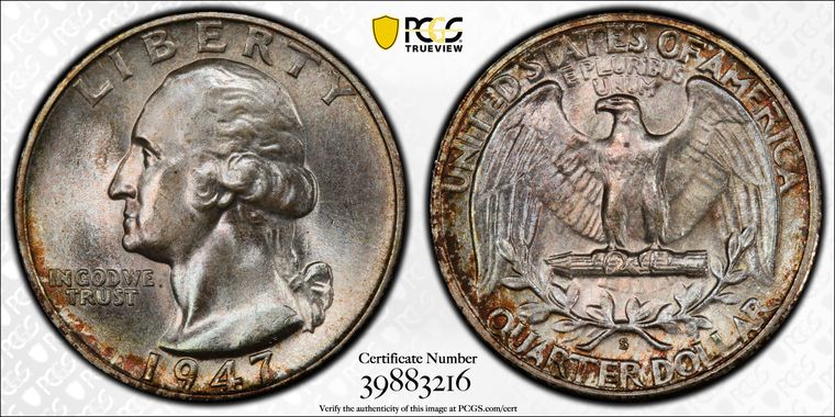 Cert 39883216 - Coin Image