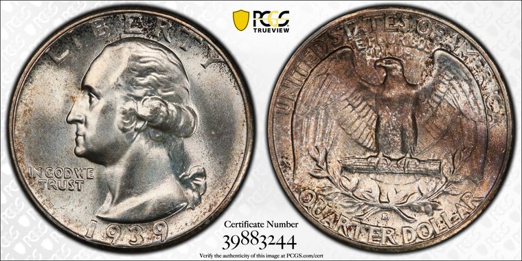 Cert 39883244 - Coin Image