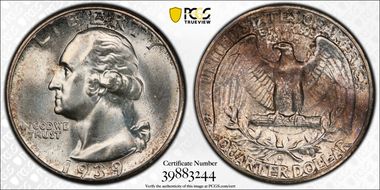 1939-S 25C MS66+