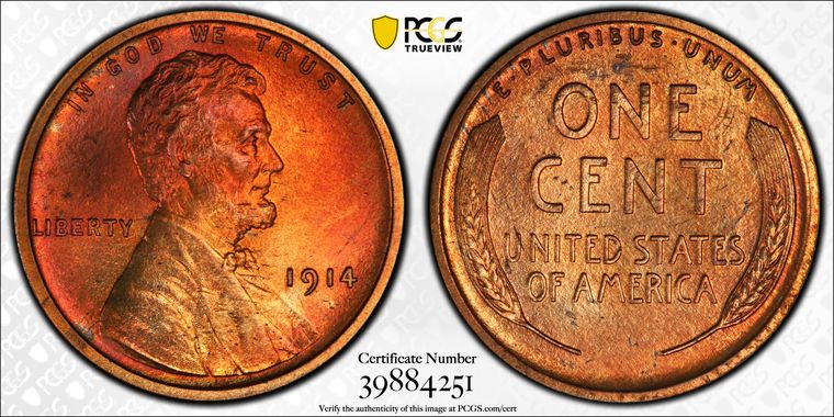 Cert 39884251 - Coin Image