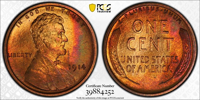 Cert 39884252 - Coin Image