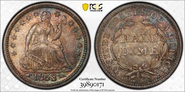 1853 H10C Arrows MS66+