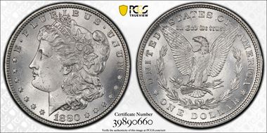 1880 $1 MS65