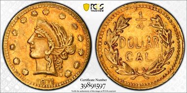 1871 G25C BG-864A MS62
