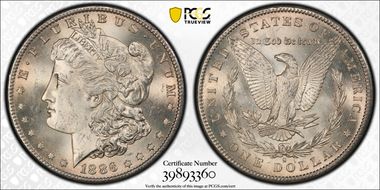 1886-S $1 MS64