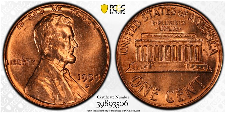 Cert 39893506 - Coin Image