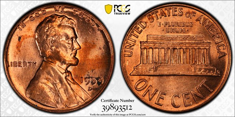 Cert 39893512 - Coin Image