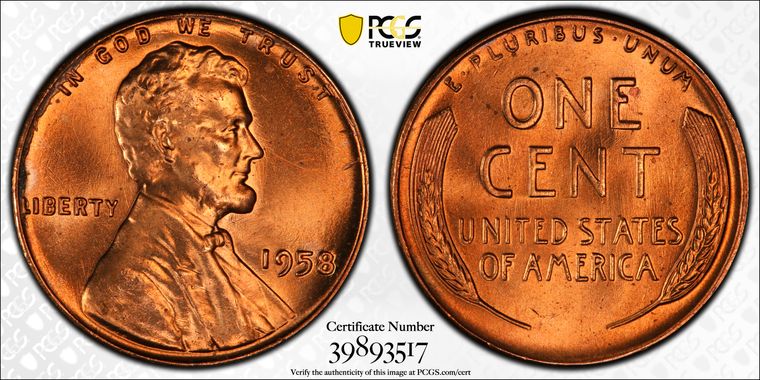 Cert 39893517 - Coin Image