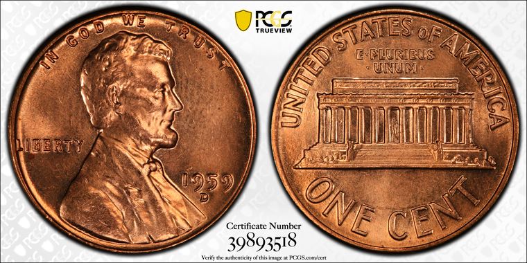 Cert 39893518 - Coin Image