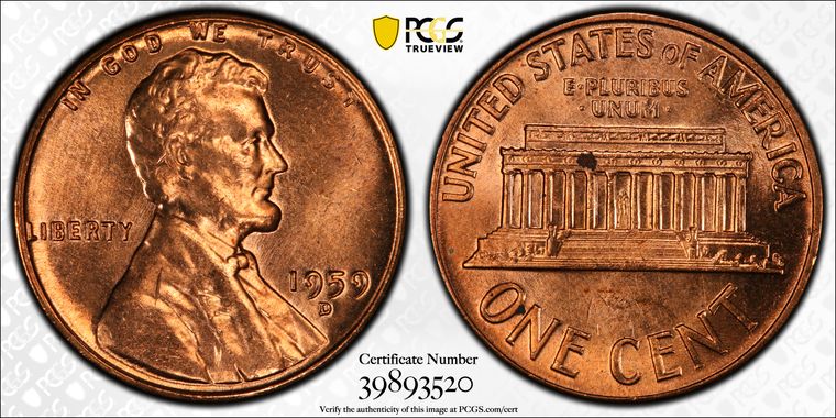 Cert 39893520 - Coin Image