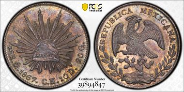 1867-Mo CH 8 R Mo53 MS63