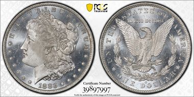 1883-O $1 MS66PL