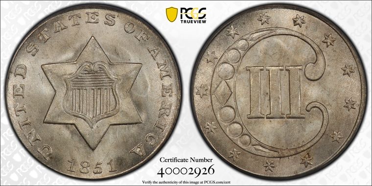 Cert 40002926 - Coin Image