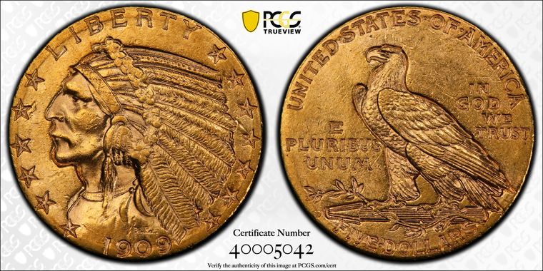 Cert 40005042 - Coin Image