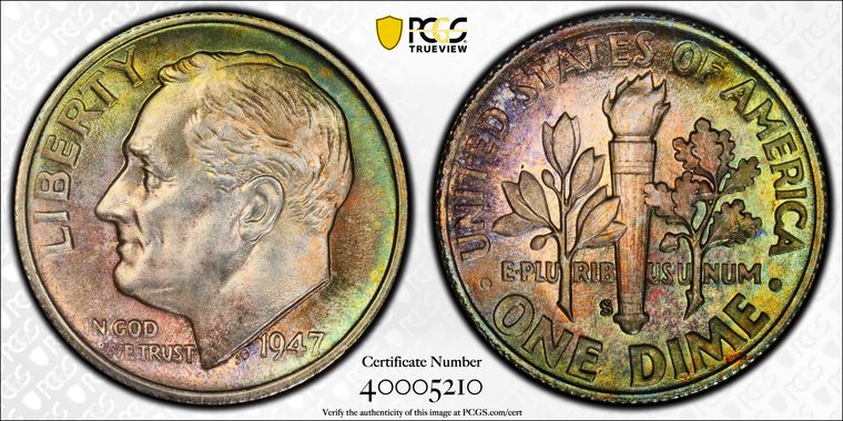 Cert 40005210 - Coin Image