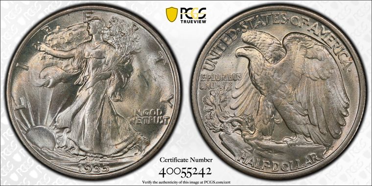 Cert 40055242 - Coin Image