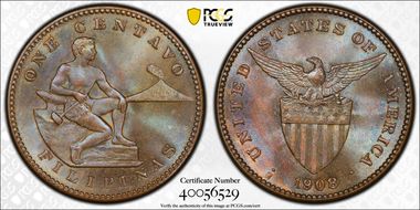 1908-S/S/S 1C Allen-2.06b MS66+ BN