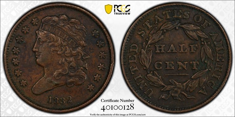 Cert 40100128 - Coin Image