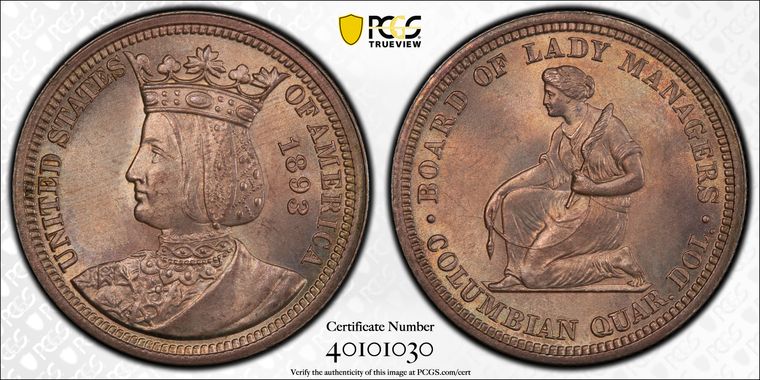 Cert 40101030 - Coin Image