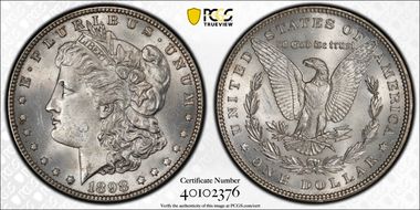 1898 $1 MS63