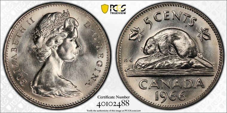 Cert 40102488 - Coin Image