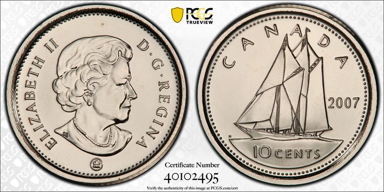 Cert 40102495 - Coin Image