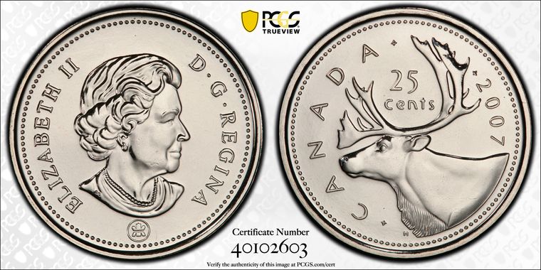 Cert 40102603 - Coin Image