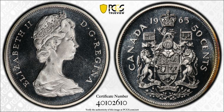 Cert 40102610 - Coin Image