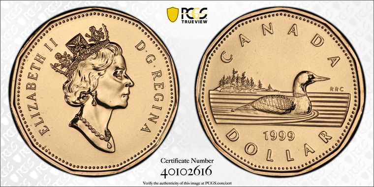 Cert 40102616 - Coin Image