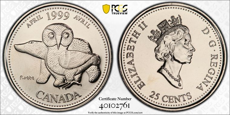 Cert 40102761 - Coin Image