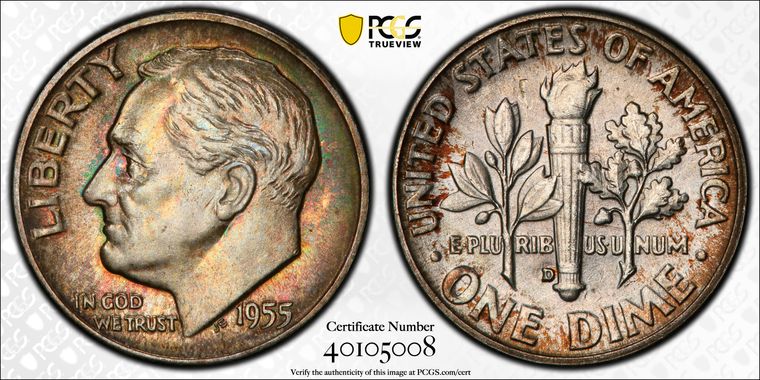 Cert 40105008 - Coin Image