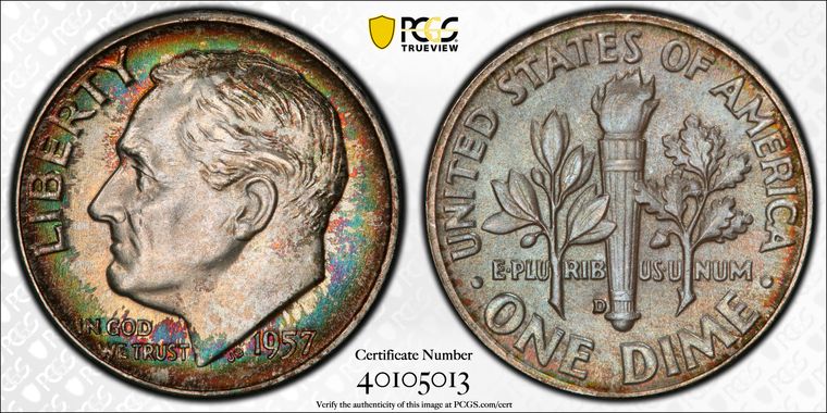 Cert 40105013 - Coin Image