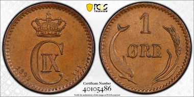 1899 VBP Øre MS64BN