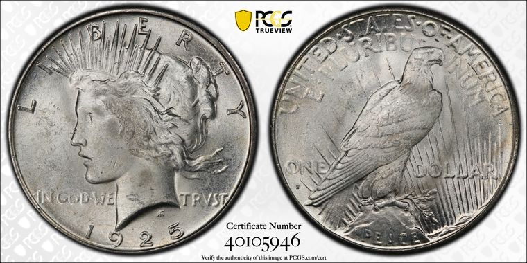 Cert 40105946 - Coin Image